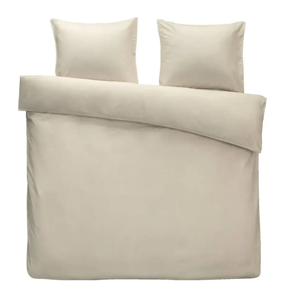 Dekbedovertrek Daan - zand - 200x200/220 cm