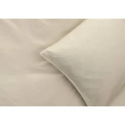 Dekbedovertrek Daan - zand - 200x200/220 cm