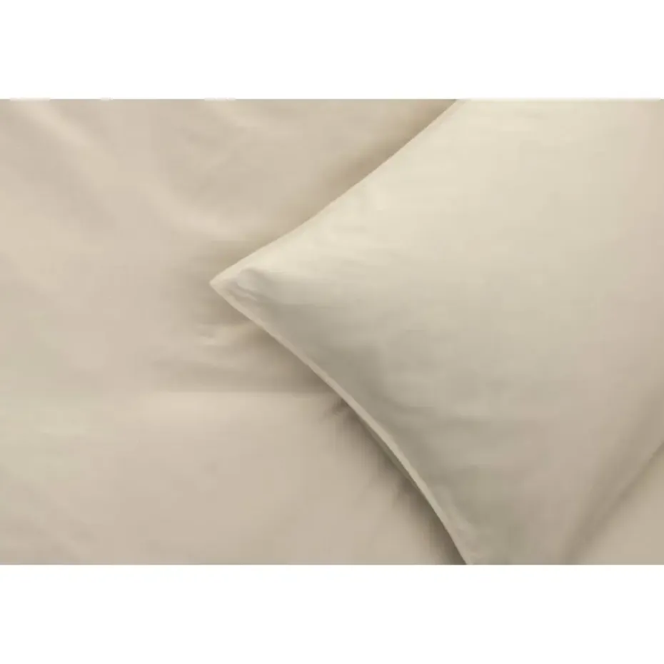 Dekbedovertrek Daan - zand - 200x200/220 cm