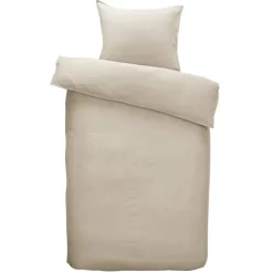 Dekbedovertrek Daan - zand - 140x200/220 cm
