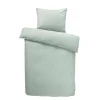Dekbedovertrek Dean effen - lichtgroen - 140x200 cm