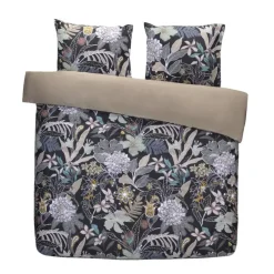 Dekbedovertrek Esmee - antraciet - 240x200/220 cm