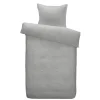 Dekbedovertrek Eva - lichtgrijs - 140x200/220 cm