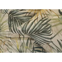 Dekbedovertrek Fenna - zand/groen 140x220 cm