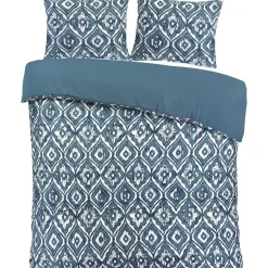 Dekbedovertrek Fez - blauw - 240x220 cm