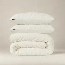 Dekbedovertrek Fur Teddy 240x220 – Fluweelzacht & Knus Design – Beige