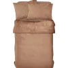 Dekbedovertrek Jan - bruin - 240x200/220 cm