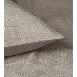 Dekbedovertrek Japandi 200x220 – Flanel Fleece – Zacht & Warm – Taupe