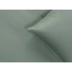 Dekbedovertrek Jorrit effen - groen - 200x200/220 cm