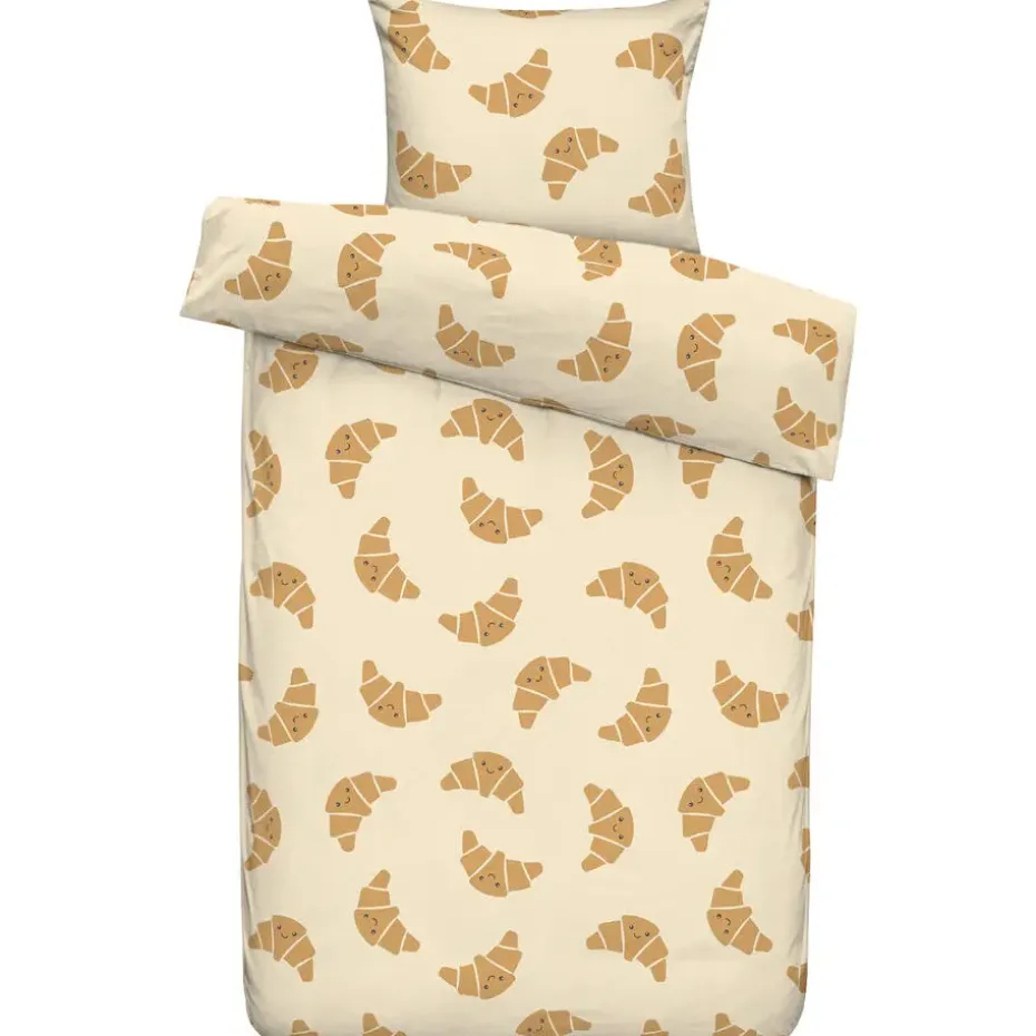 Dekbedovertrek Jur - oranje - 140x200/220 cm