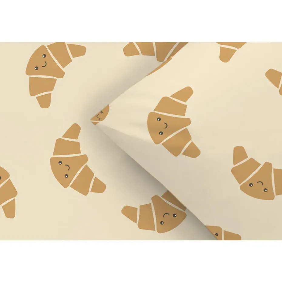 Dekbedovertrek Jur - oranje - 140x200/220 cm