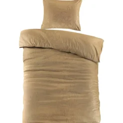 Dekbedovertrek Mason - oker - 140x220 cm