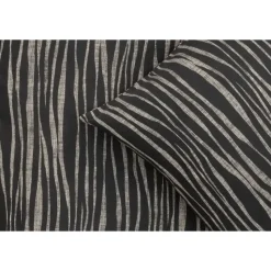 Dekbedovertrek Milaan - antraciet - 140x200/220 cm