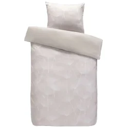 Dekbedovertrek Naomi paardenbloem - beige - 140x220/250 cm