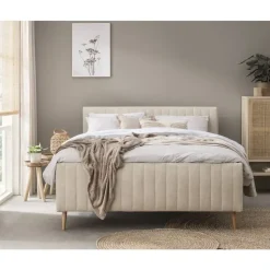 Dekbedovertrek Naomi paardenbloem - beige - 140x220/250 cm