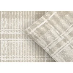 Dekbedovertrek Philip - zand/taupe - 140x200/220 cm