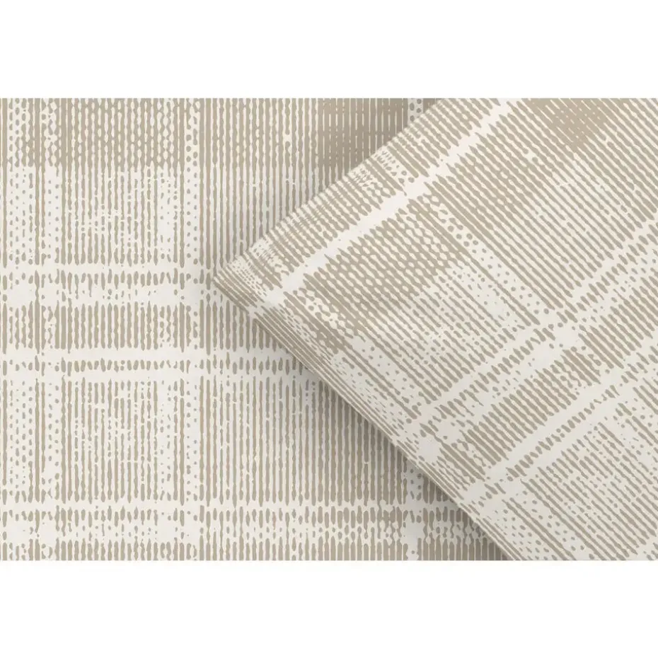 Dekbedovertrek Philip - zand/taupe - 140x200/220 cm