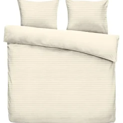 Dekbedovertrek Pluch Lines - off-white - 240x220 cm