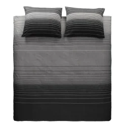 Dekbedovertrek Stockholm - antraciet - 240x200/220 cm