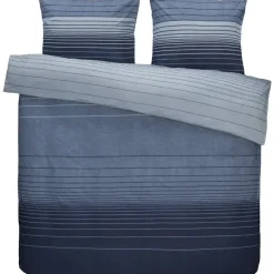 Dekbedovertrek Stockholm - blauw - 240x200/220 cm