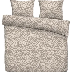 Dekbedovertrek Tobias - zand/taupe - 200x200/220 cm