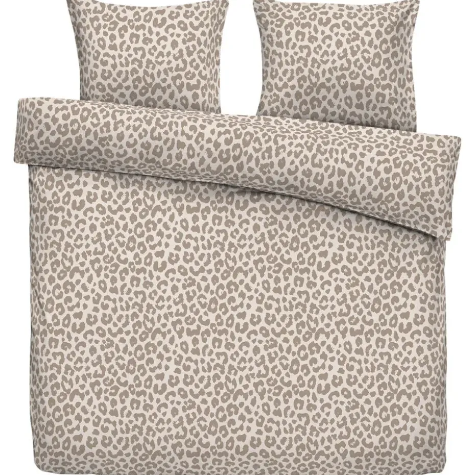 Dekbedovertrek Tobias - zand/taupe - 240x200/220 cm