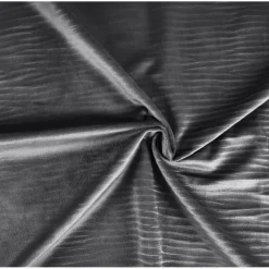 Dekbedovertrek Velvet Cartier 240x220 – Fluweelzacht Uni Design – Antraciet