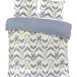 Dekbedovertrek Viggo - blauw - 240x220 cm