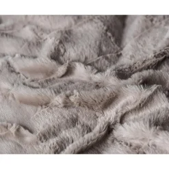 Dekbedovertrek 240x220 – Furry Check Design & Zacht Warm Fleece