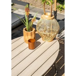 5-delige loungeset Ridge –4 luxe lounge fauteuils inclusief salontafel