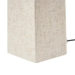 DEMBI - Staande lamp - Lichtbeige - Stof