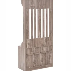 DENILIQUIM - Schoenenkast - Donkerbruin - Hout