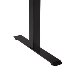 DESTINES - Sta-bureau - Zwart/Lichtbruin - 120 x 72 cm - Vezelplaat