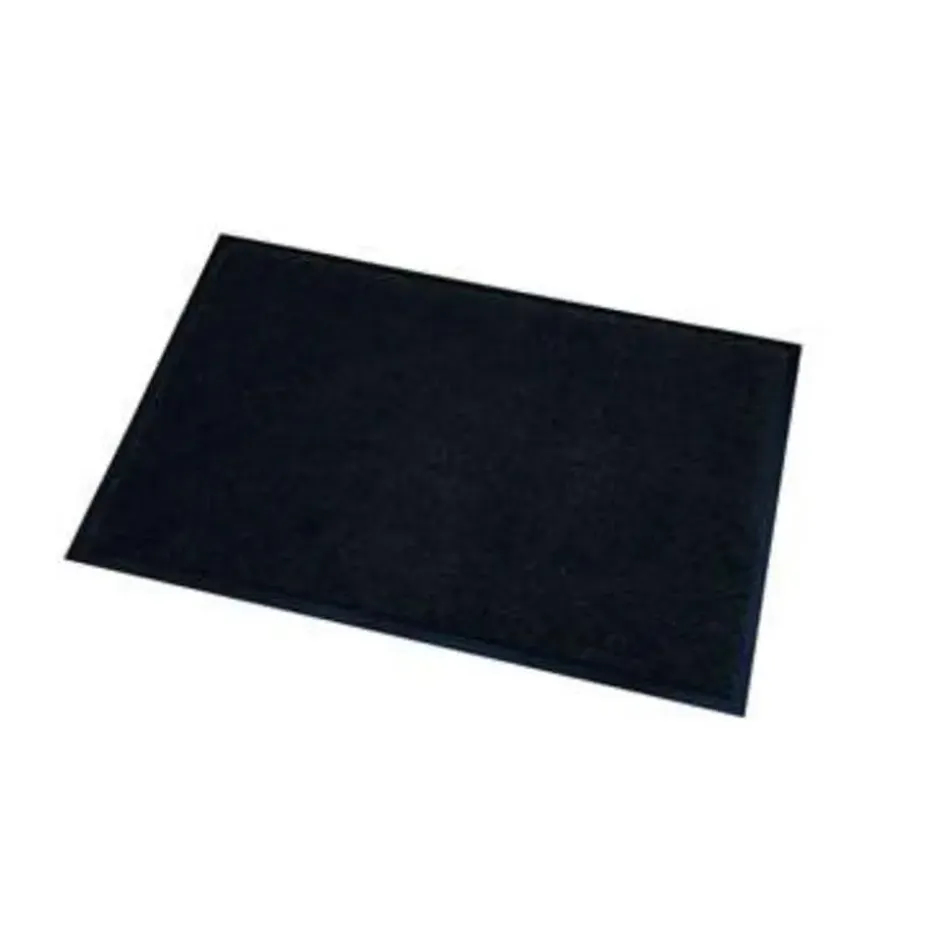 Deurmat Memphis - droogloopmat - zwart - 60 x 80 cm