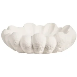 Dienblad Poppy - wit - stoneware - 6xØ22 cm