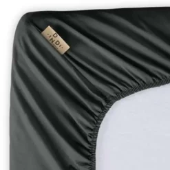 Dindi Home - Hoeslaken Basic Beauty - 180x200 cm - Zwart