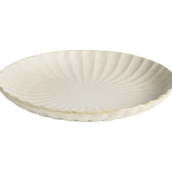 Dinerbord Flora off-white stoneware - Ø27,5cm