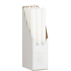 Dinerkaars Rustiek - wit - 25 cm