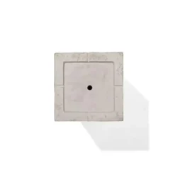 DION - Plantenbak - Lichtbeige - 40 cm - Klei-vezelmengsel