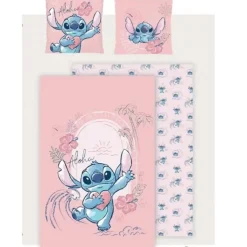 Disney Lilo & Stitch Dekbedovertrek Heart - Eenpersoons - 140 x 200 - Katoen