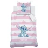 Disney Lilo & Stitch Dekbedovertrek Stripes - 140 x 200 cm - Katoen