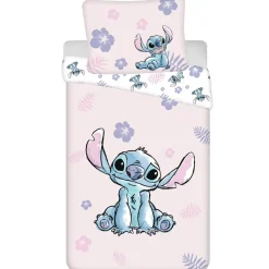 Disney Lilo & Stitch Dekbedovertrek Aloha - Eenpersoons - 140 x 200 cm - Katoen