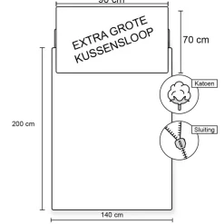 Disney Minnie Mouse Dekbedovertrek, Pink Love - 140 x 200 cm - Katoen