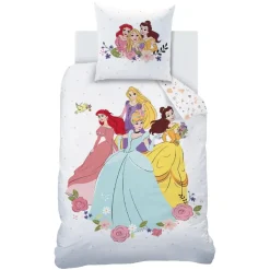 Disney Princess Dekbedovertrek Ball - Eenpersoons - 140 x 200 cm - Katoen