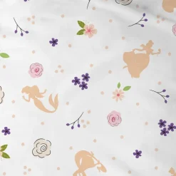 Disney Princess Dekbedovertrek Ball - Eenpersoons - 140 x 200 cm - Katoen