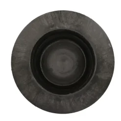 DK Design Bloempot Maya - verweerd zwart - D25 x H16 cm - rustiek