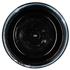 DK Design Bloempot model Blue Glaze - blauw - D23 x H26 cm