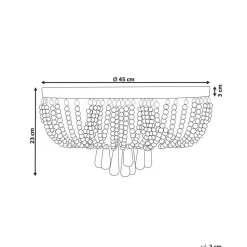DORNAS - Kroonluchter - Zilver - Ijzer