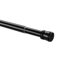 Douche Gordijnstang XL, aanpasbaar van 140 tot 260 cm, zelfklemmend, zwart