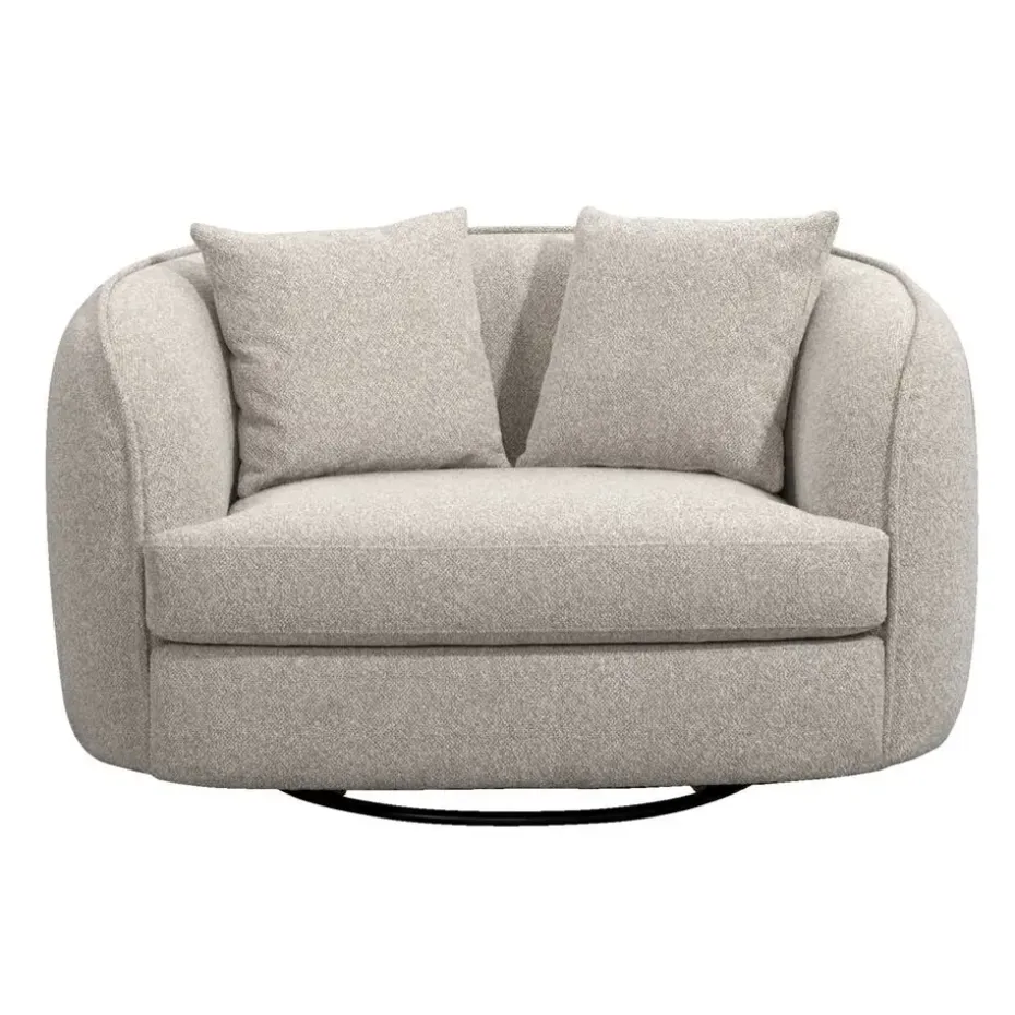 Draaibare Loveseat Enzio - stof Sirena - greige
